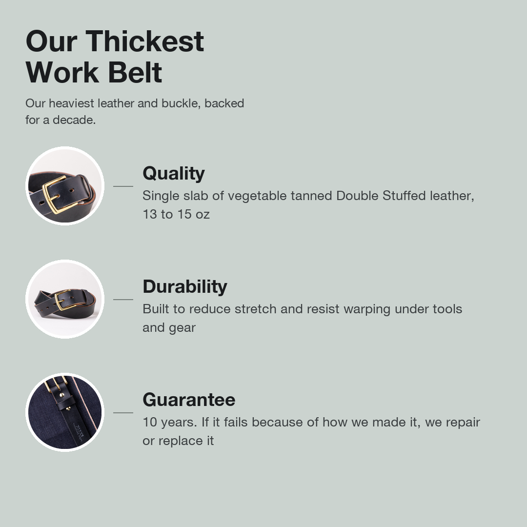 Heavy Duty Work Belt