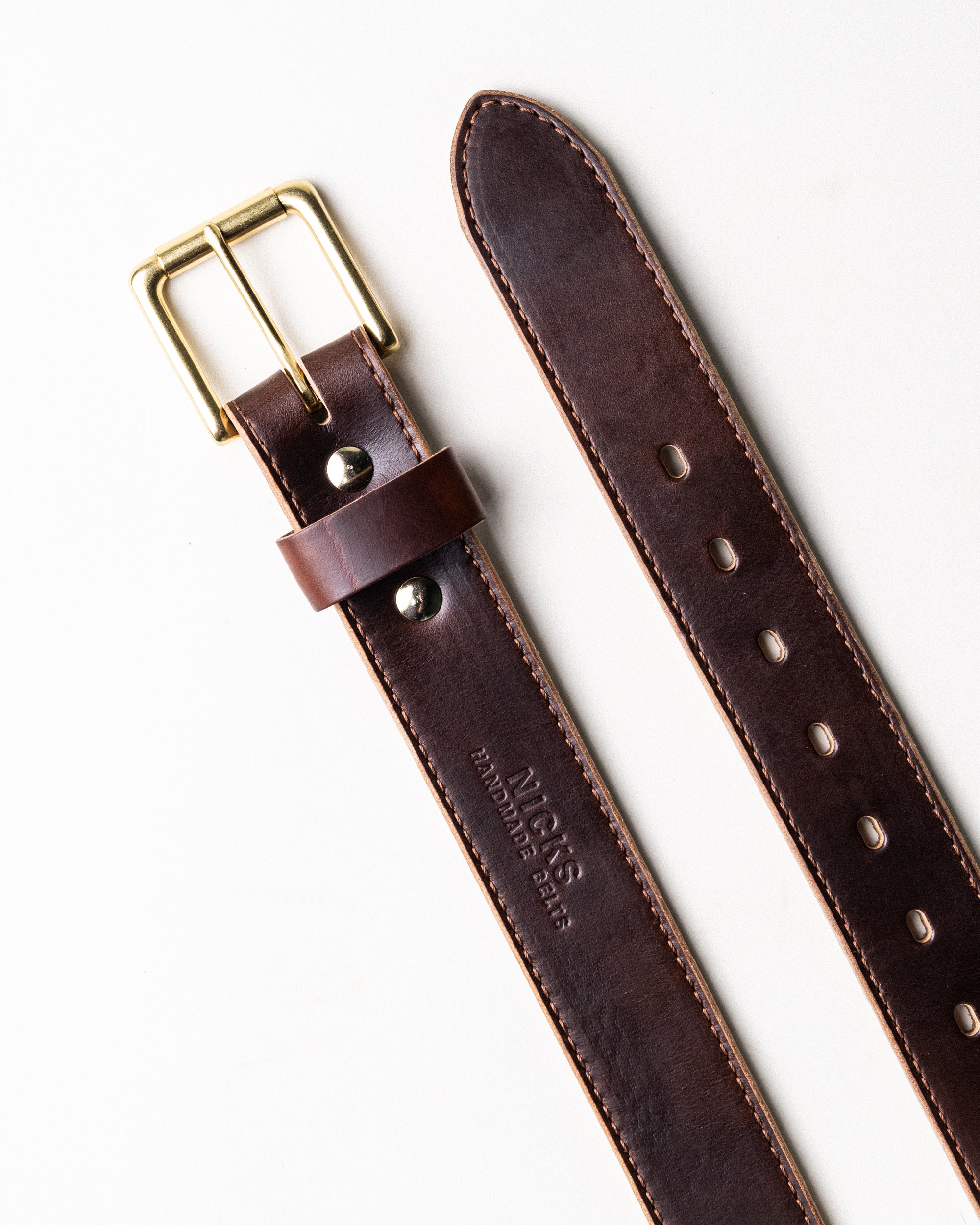 Horween Leather Heritage Belt - Premium Quality Belts by Nicks