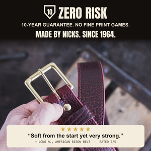 American Bison Belt